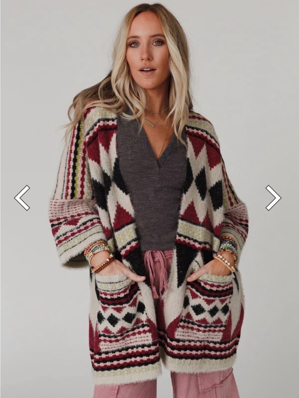 Keep It Up Oversized Cardigan